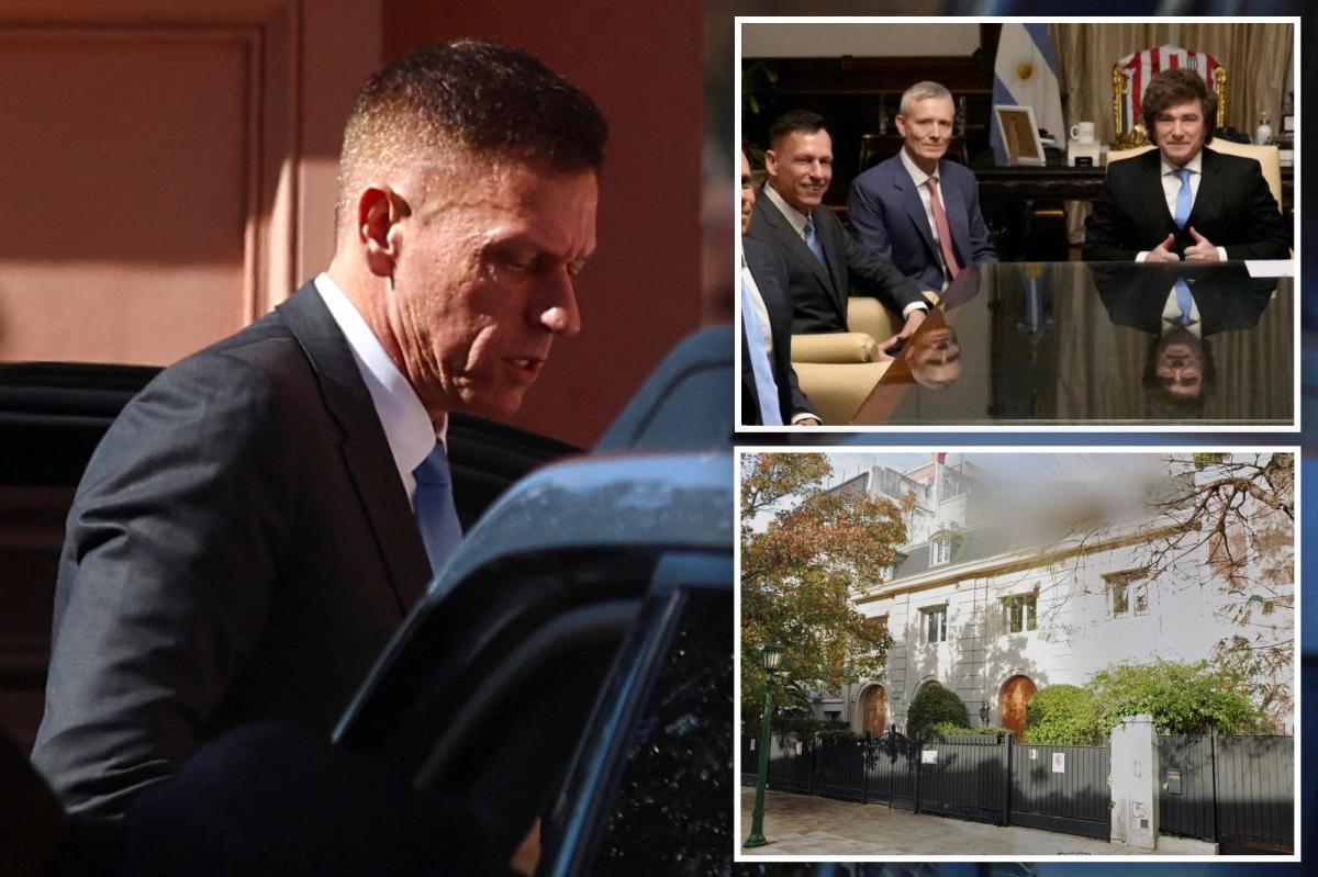 Peter Thiel moves family to Argentina to flee taxes, AI meltdown, potential nuclear war: report